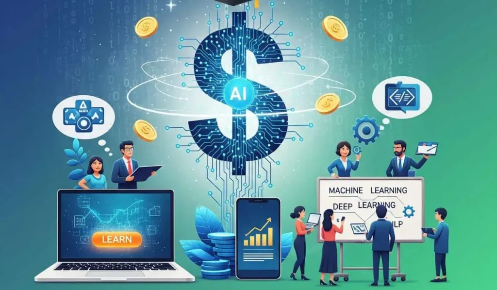 AI कोर्सेज या वर्कशॉप्स के ज़रिये पैसे कैसे कमाएं How to earn money through AI courses or workshops